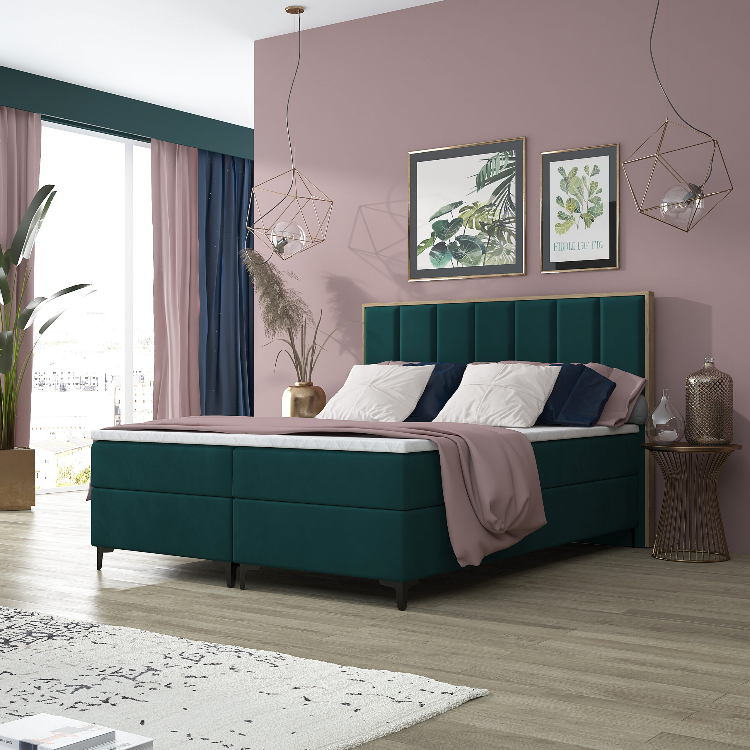 CONTI OAK Kontinentalbett - obrazek 21
