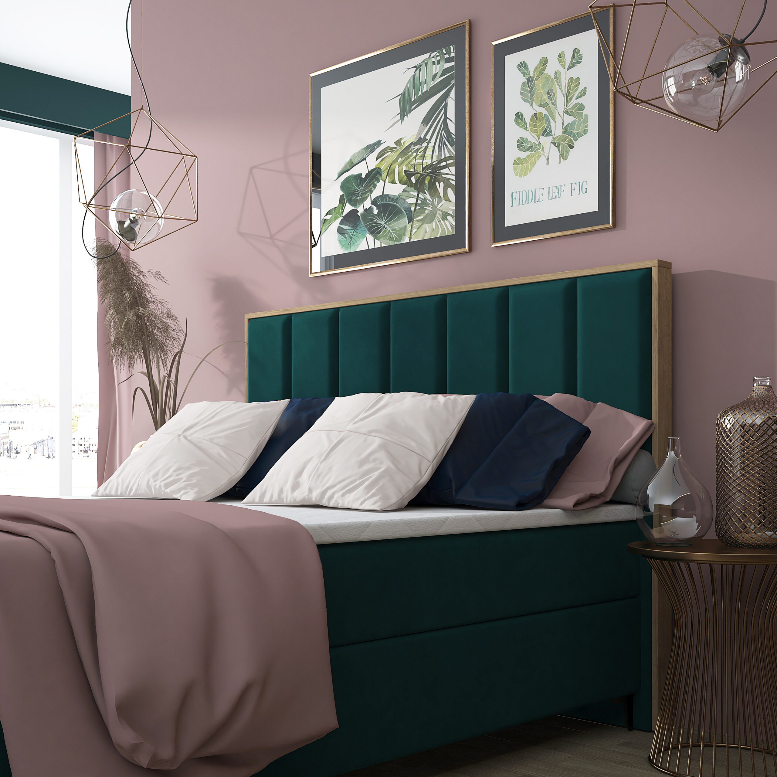 CONTI OAK Kontinentalbett - obrazek 19