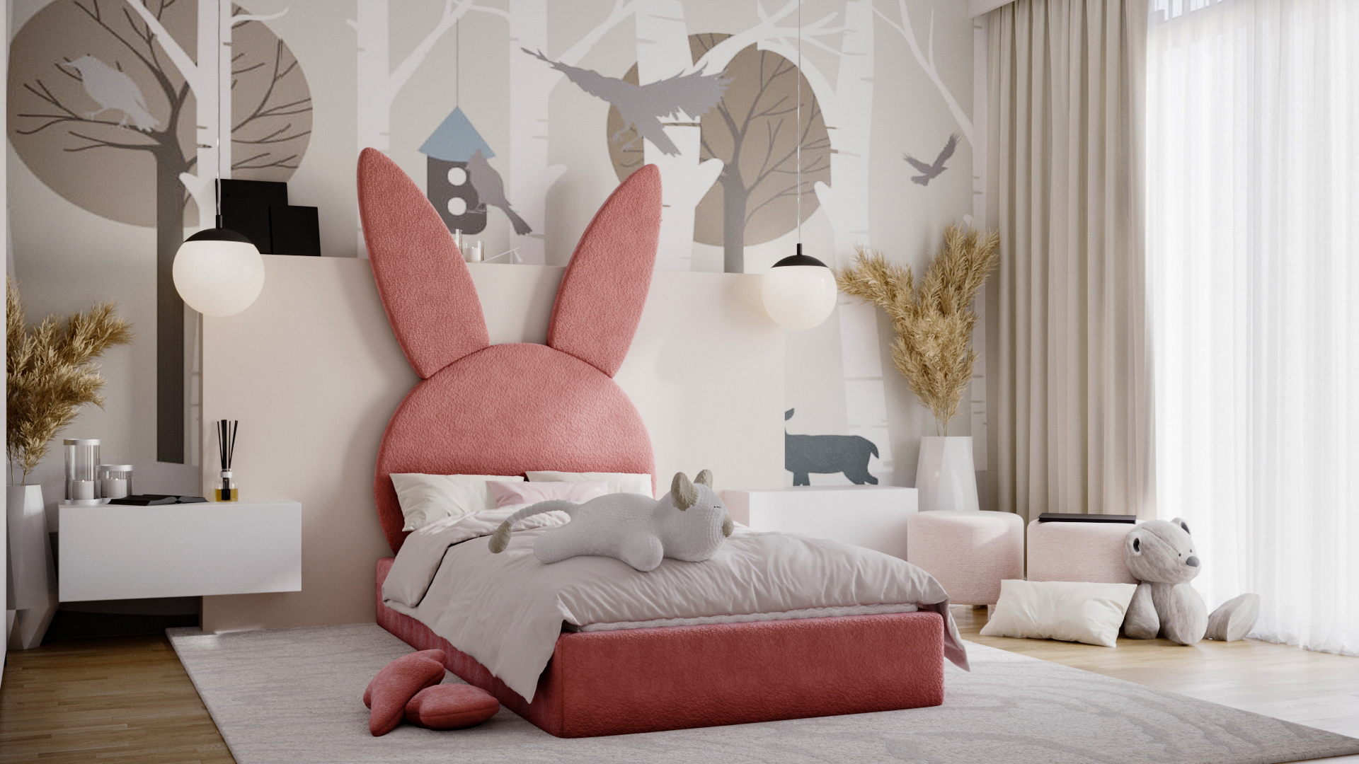 Kinderbett Rabbit - obrazek 2