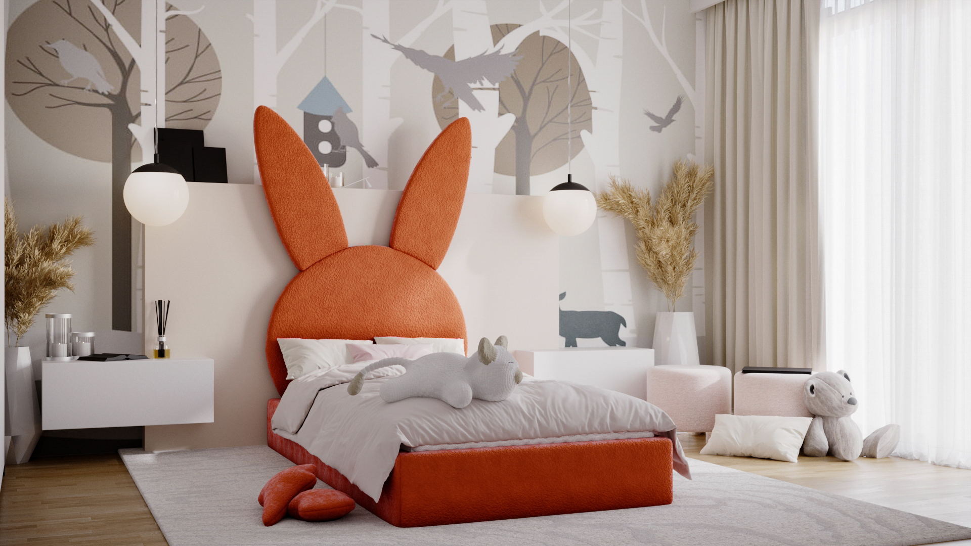 Kinderbett Rabbit - obrazek 5