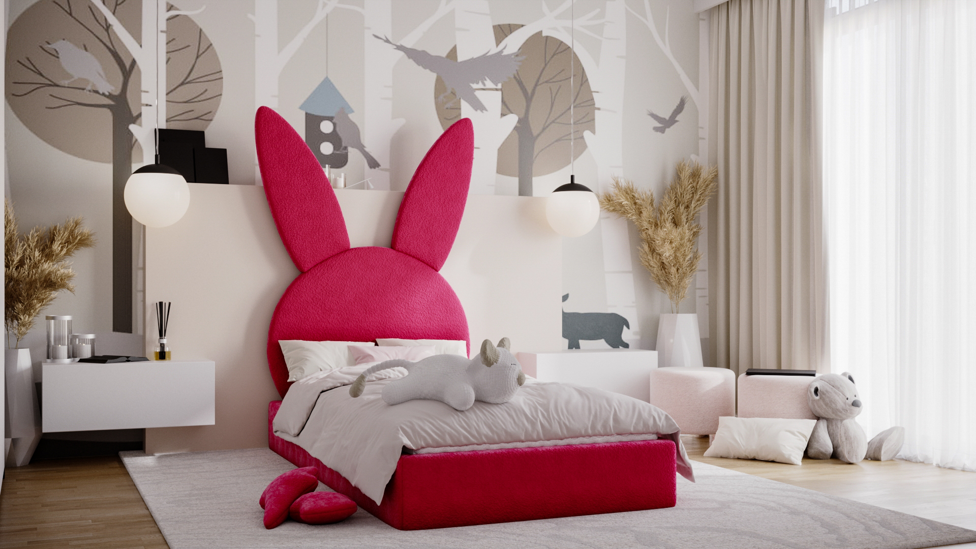 Kinderbett Rabbit - obrazek 6