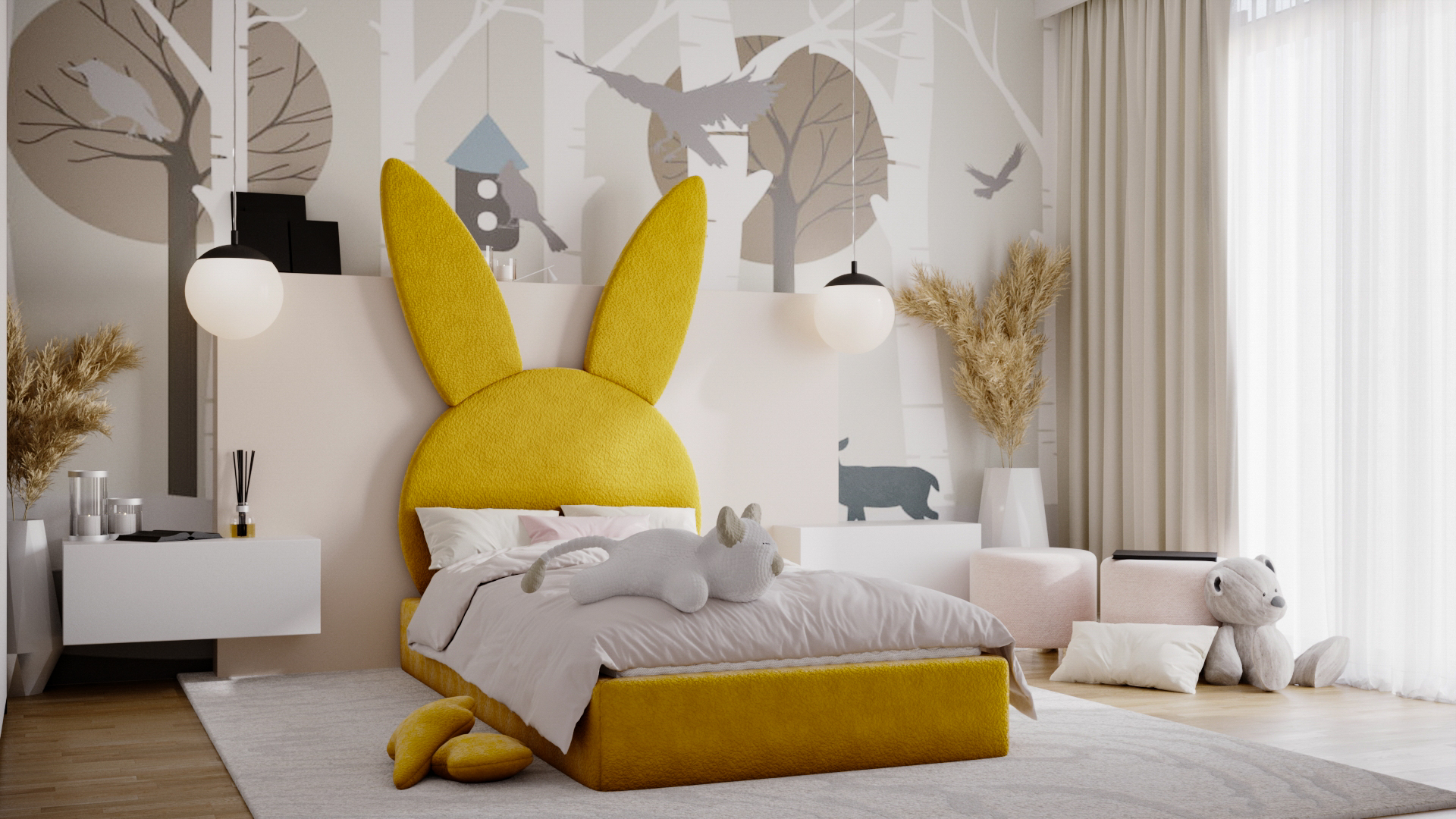 Kinderbett Rabbit - obrazek 7