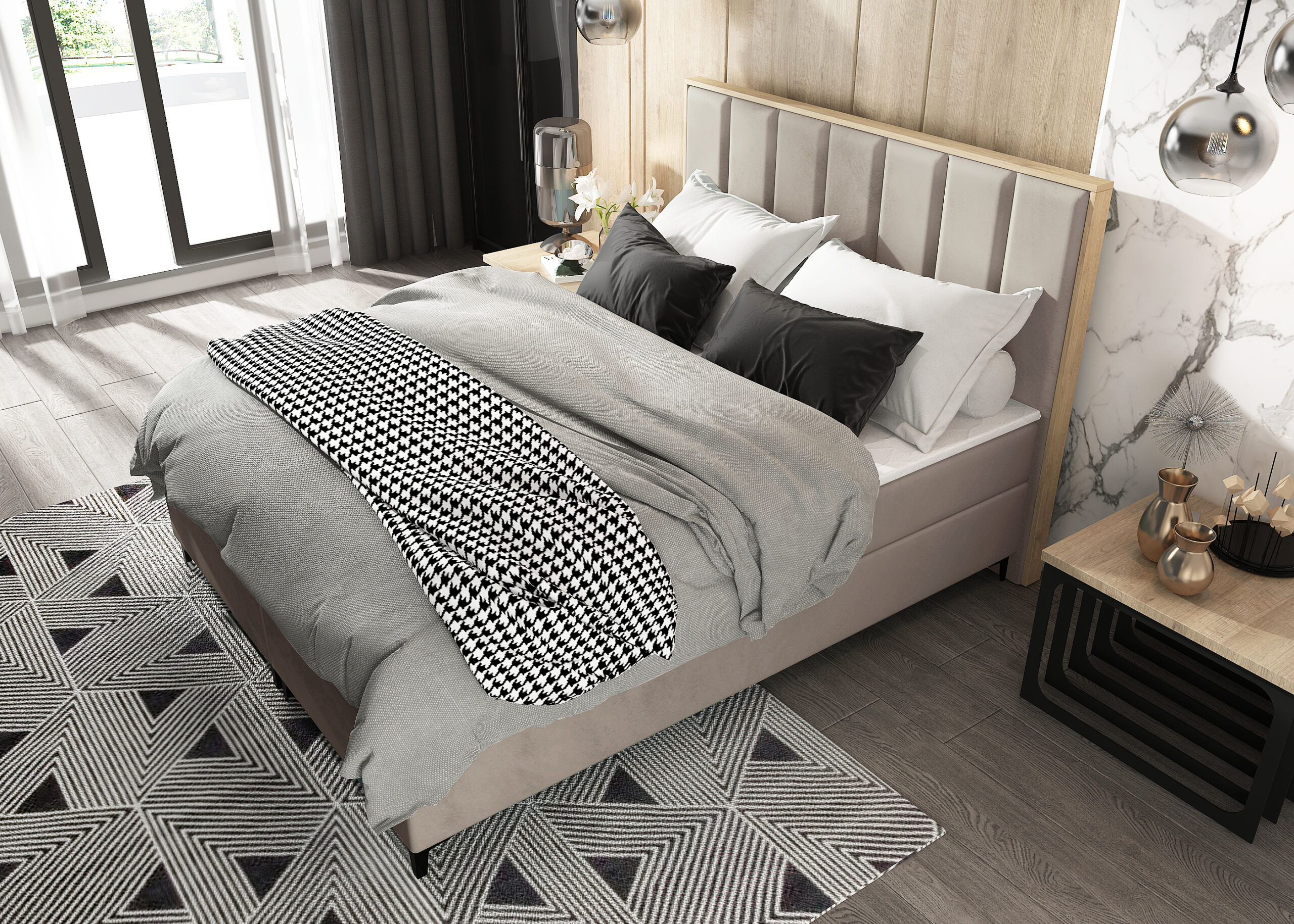 CONTI OAK Kontinentalbett - obrazek 12