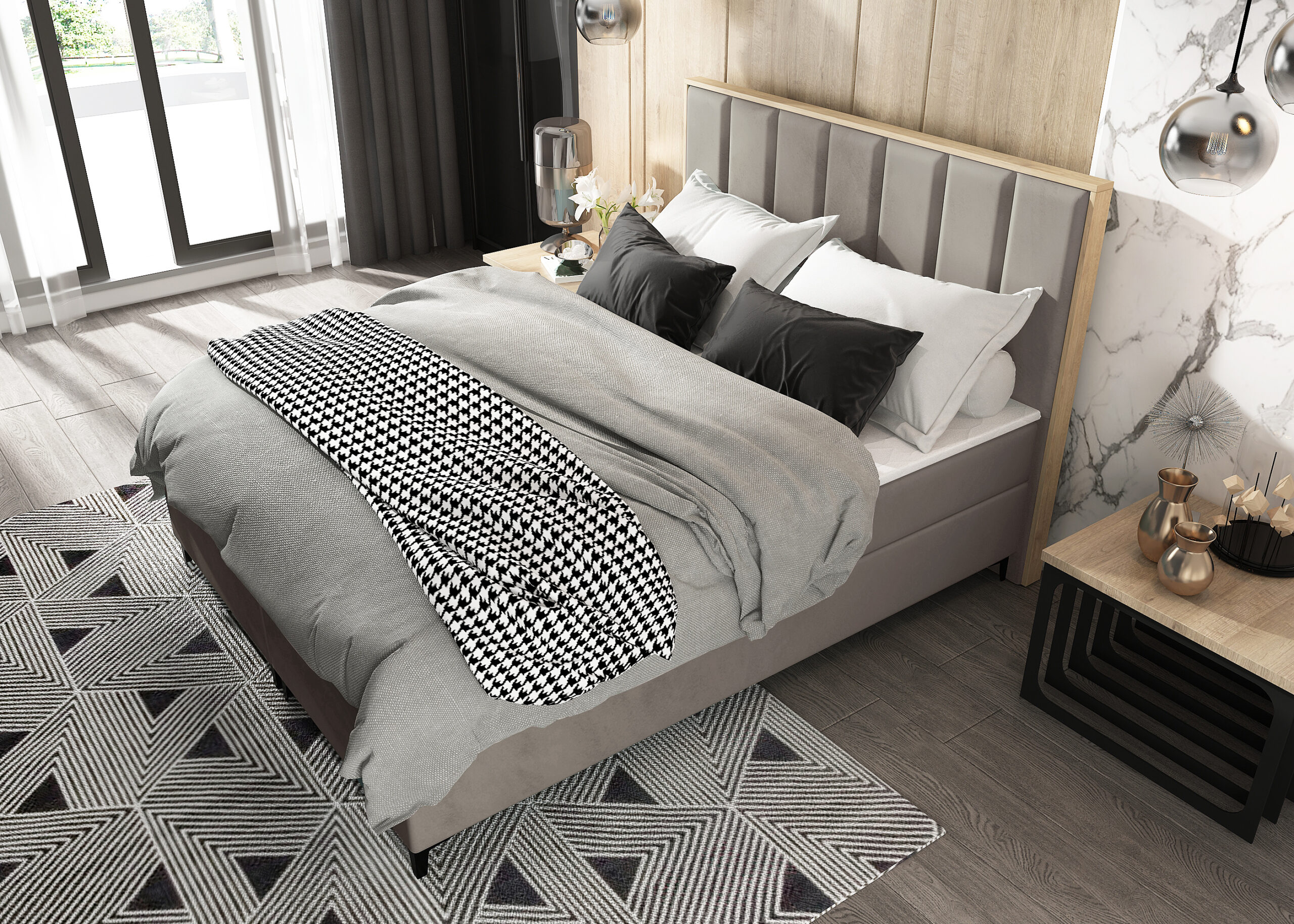 CONTI OAK Kontinentalbett - obrazek 11