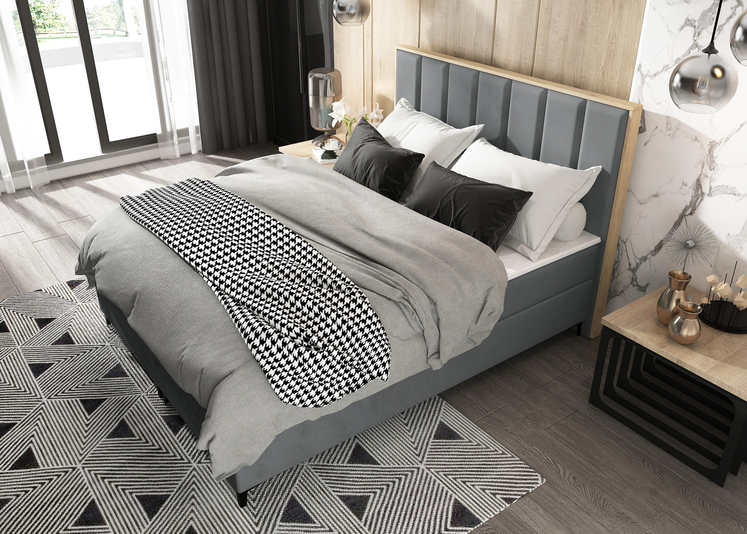 CONTI OAK Kontinentalbett - obrazek 10