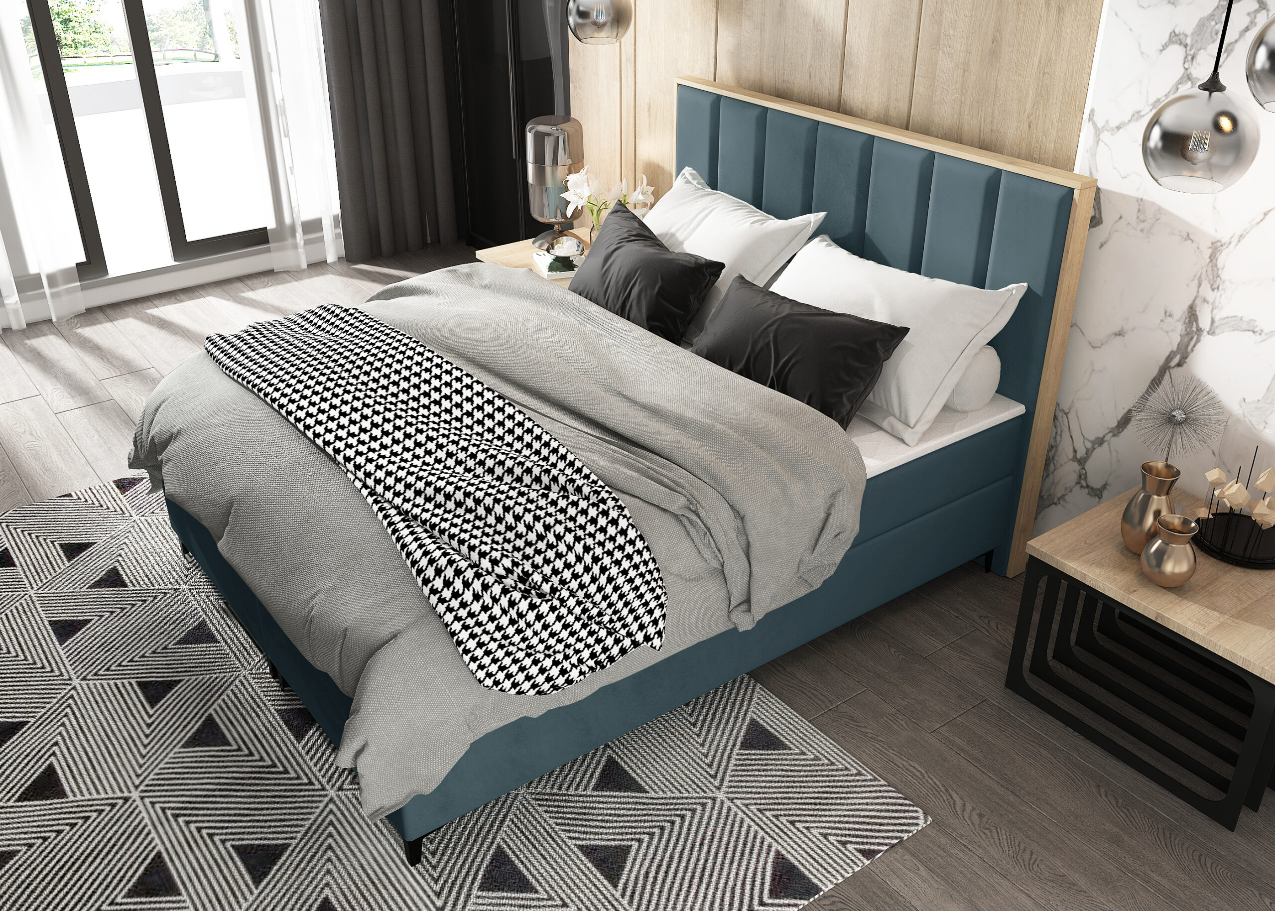 CONTI OAK Kontinentalbett - obrazek 9