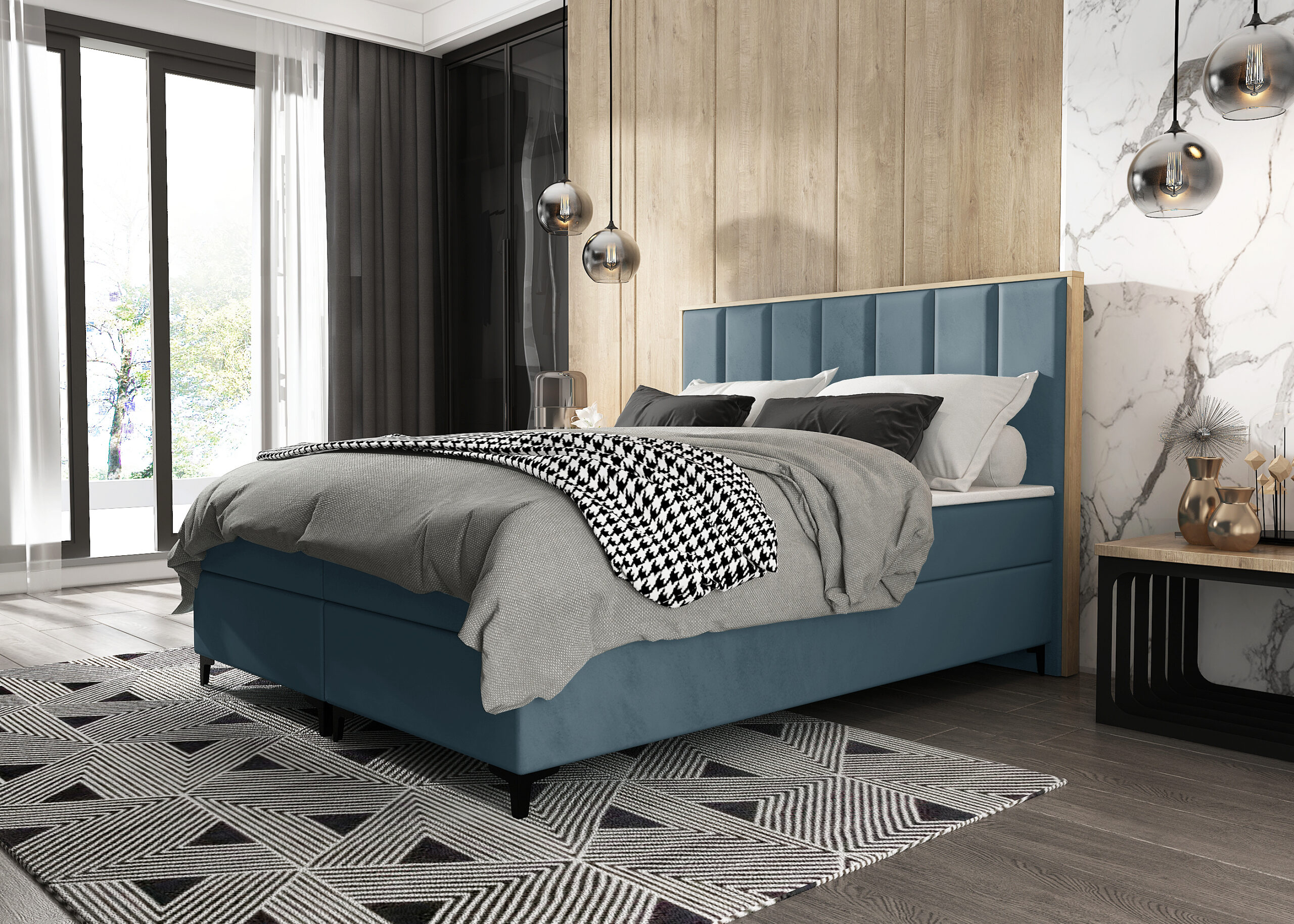 CONTI OAK Kontinentalbett - obrazek 5
