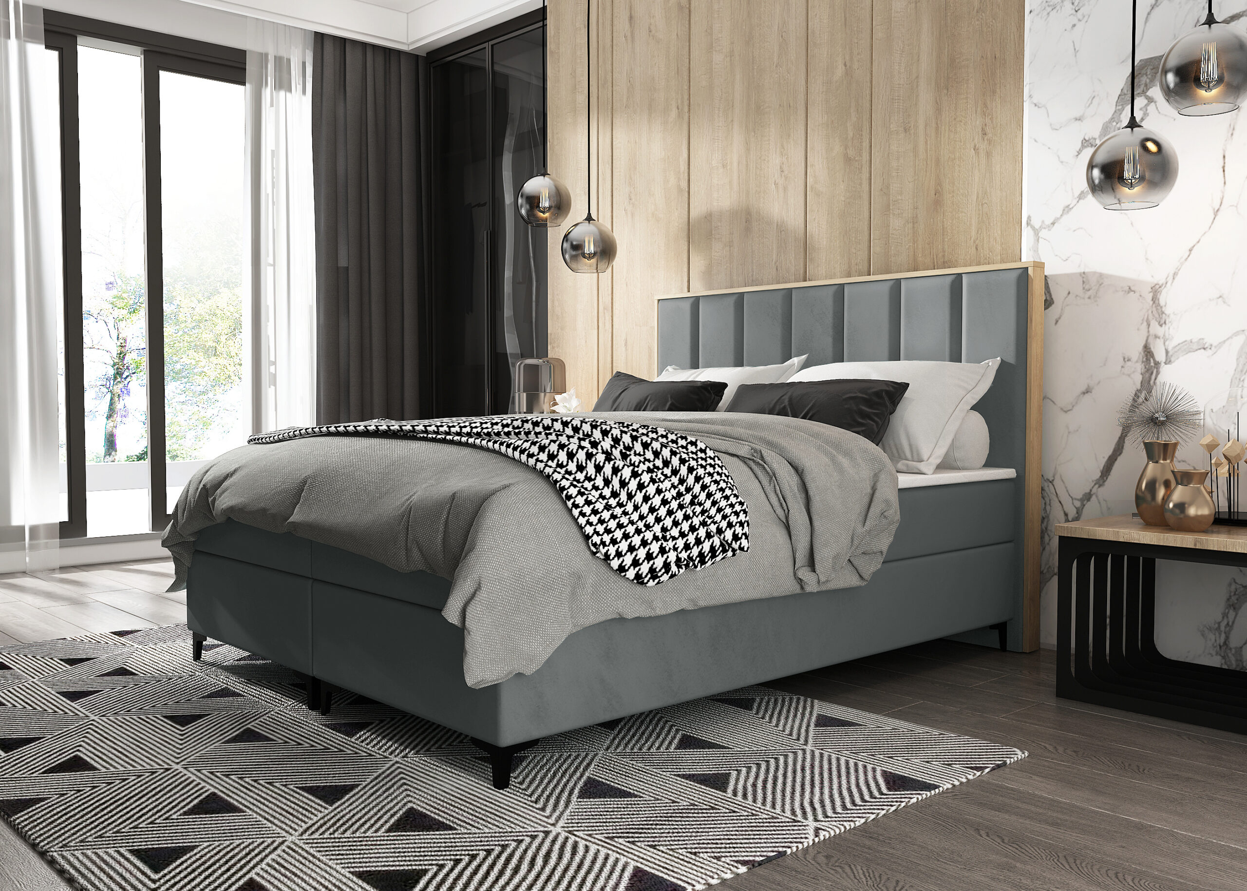 CONTI OAK Kontinentalbett - obrazek 4