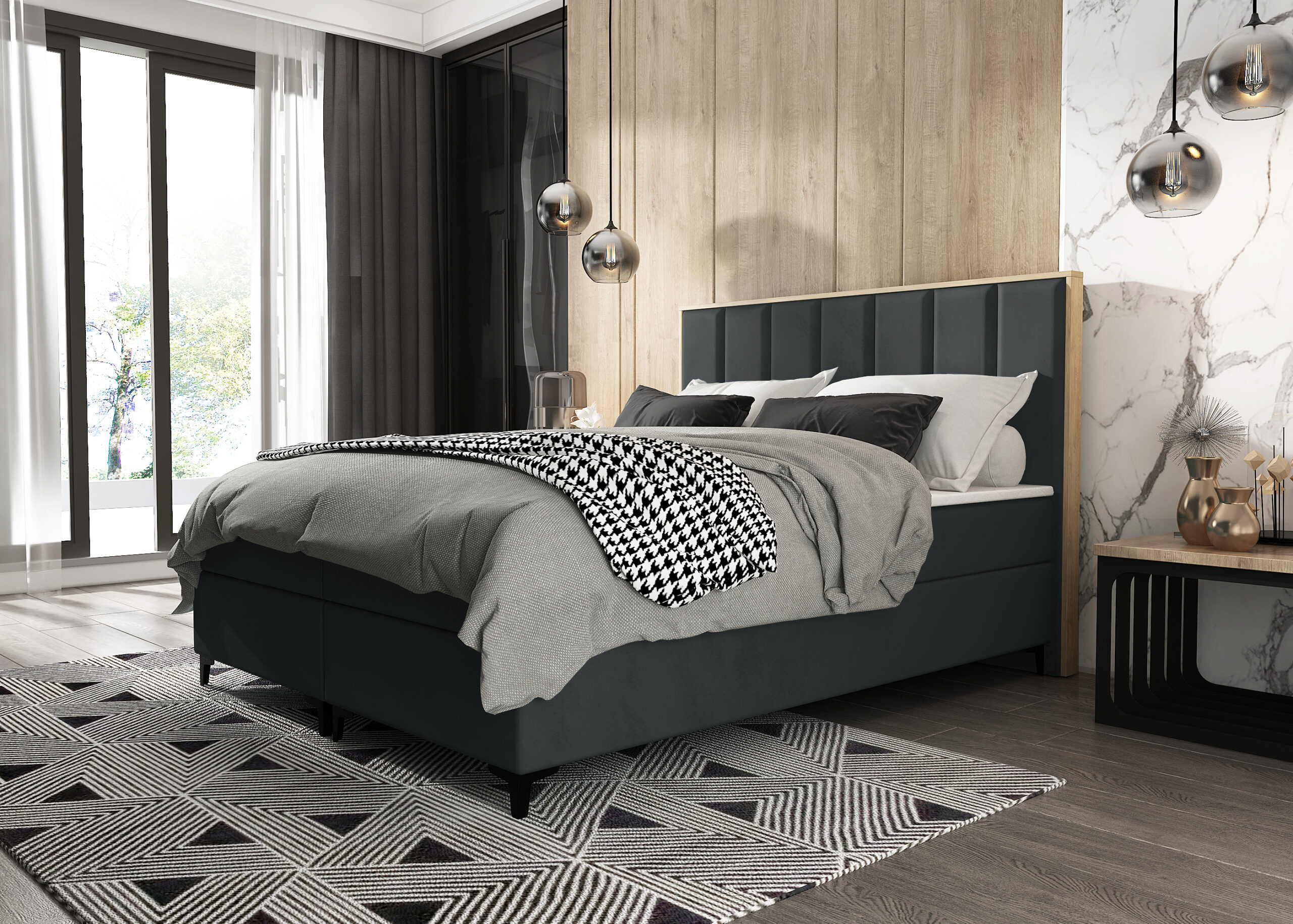 CONTI OAK Kontinentalbett - obrazek 3