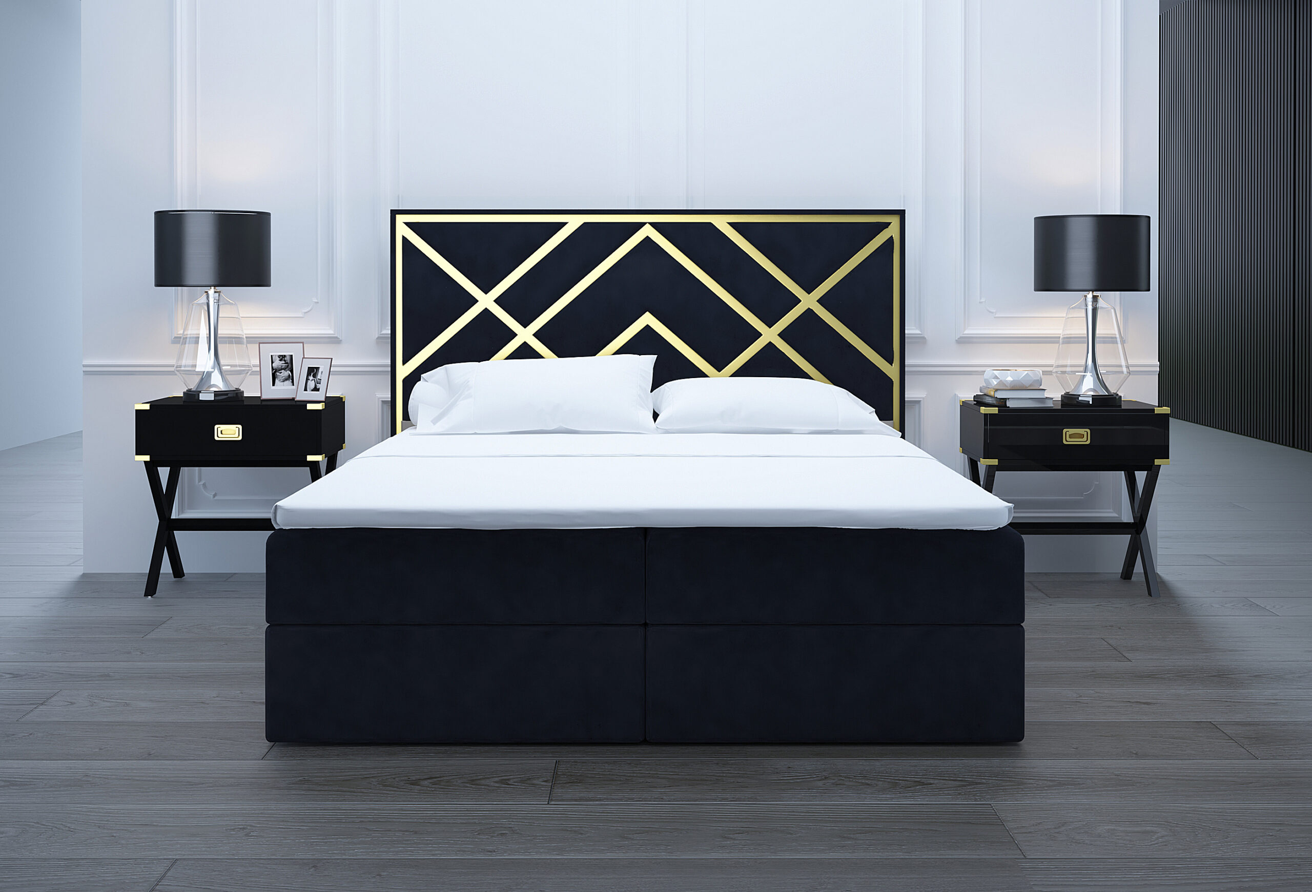 Kontinentales Bett LUX