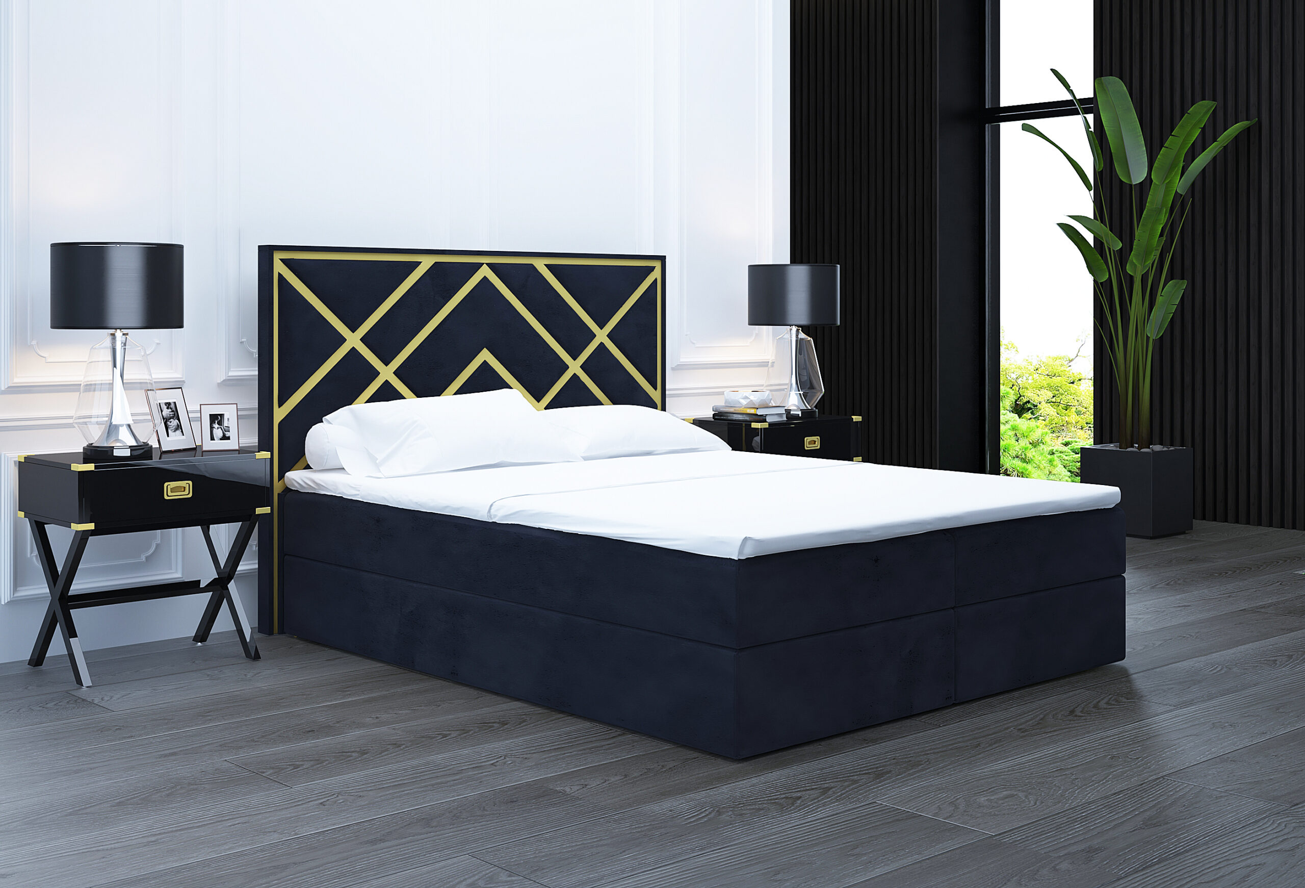 Kontinentales Bett LUX - obrazek 2
